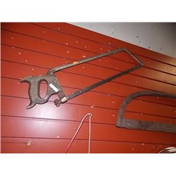 VINTAGE MEAT SAW
