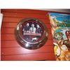 Image 1 : NEW ROUND NEON LIGHTED TRAILER PARK CLOCK