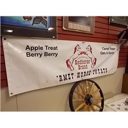 RED HORSE BRAND BANNER