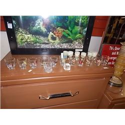 LOT OF SHOOTER GLASSES