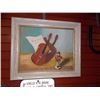Image 1 : FRAME OIL PICTURE - VIOLIN SONATA IN AB