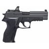 Image 1 : Sig Sauer E26R9BSSRX P226 Single/Double 9mm 4.4" 15+1 Black 1-Piece Ergo Grip Black Nitride