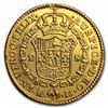 Image 2 : 1774-M PJ Spain Gold 2 Escudo Coin AU 243 Years Old