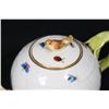 Image 3 : Herend Porcelain Teapot in Rothschild Pattern