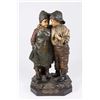 Image 1 : Austrian Terracotta Grouping, Boy & Girl