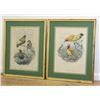 Image 1 : After J. Gould & W. Hart, 2 Colored Lithos-Birds