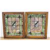 Image 3 : Pair of Stained Glass Windows
