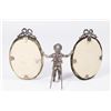 Image 4 : Sterling Silver Figural Double Picture Frame