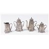 Image 1 : Diminutive Dutch Silver 4-Piece Coffee Set