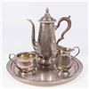 Image 1 : 4 Pcs Sterling Silver Tea Set