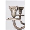 Image 2 : Pair 800 Silver 4-Arm Candelabra