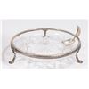 Image 3 : Silver & Crystal Bowl, Weighted Compote, & Spoon