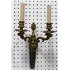 Image 3 : 5 Neoclassic Style Gilt Brass & Bronze Sconces
