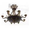 Image 2 : Empire Style Bronze 8-Arm Chandelier