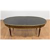 Image 1 : Oval Ormolu Mounted Coffee Table