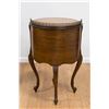 Image 9 : Pair Louis XV Style Inlaid 2-Drawer Nightstands