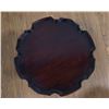 Image 2 : Pair Mahogany Claw Foot Piecrust Tables