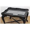 Image 2 : Pie Crust Top Black Lacquered Coffee Table