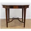 Image 2 : Inlaid Mahogany Lamp Table