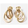 Image 1 : Pair 14K Gold Earrings