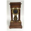 Image 1 : 19th C Inlaid Bronze Mounted Portico Clock