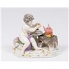 Image 1 : Meissen Figure of Putti with Teapot on Stove
