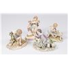 Image 1 : 4 Meissen Porcelain Figurines