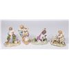 Image 6 : 4 Meissen Porcelain Figurines