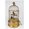 Image 1 : Vintage Birdcage Music Box Automaton with Crank