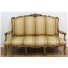 Image 2 : 5 Piece Late 19th C Louis XV Style Salon Set