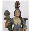 Image 4 : Pr Continental Polychrome Carved Figural Torcheres