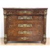 Image 1 : Marble Top Empire Style Bronze Mounted Commode