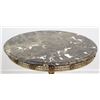 Image 3 : Marble & Bronze Center Hall Table