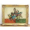 Image 2 : Joyce Roybal, Football, Oil on Canvas