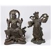 Image 1 : 2 Bronze Sculptures of Chinese Emperors