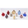 Image 1 : Group Lot 10 Chinese Snuff Bottles