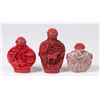 Image 2 : Group Lot 10 Chinese Snuff Bottles