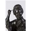 Image 2 : Japanese Bronze Figure of Geisha Walking