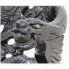 Image 3 : Asian Heavily Carved Dragon Bench