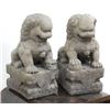 Image 1 : Pair Cement Foo Dogs