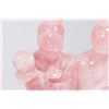 Image 4 : Group Lot of Chinese Rose Quartz Items