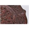 Image 3 : Antique Carved Cinnabar Dish & Red Lacquer Box