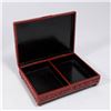 Image 6 : Antique Carved Cinnabar Dish & Red Lacquer Box