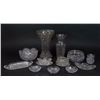 Image 1 : Group Lot of Cut Glass Pieces