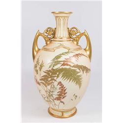 Double-Handled Royal Worcester Vase