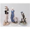 Image 1 : Group Lot of 3 Danish Porcelain Figurines