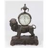 Image 1 : Figural Lion with "Airguide" Themometer