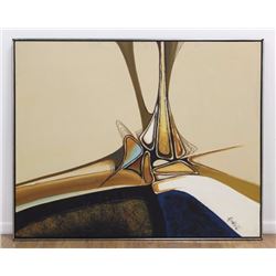 Richards Abstract Oil on Canvas