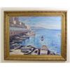 Image 2 : Y Tompson, Mediterranean Coastal Scene, O/C