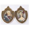 Image 1 : Pair of Oval European Portraits